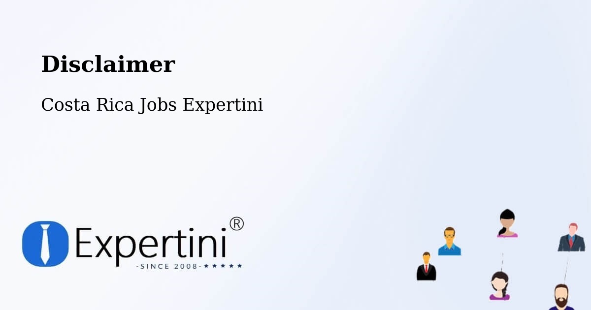 Disclaimer – Parrita - Costa Rica Jobs Expertini